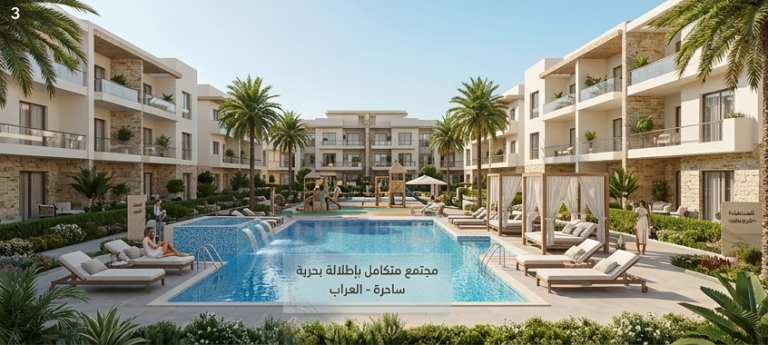 شقق للبيع فى دمياط الجديدة بالتقسيط |مشروع Difaf 2026